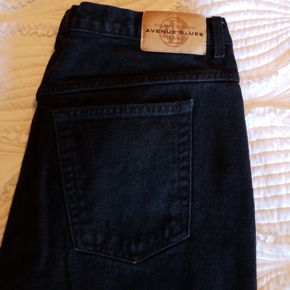 Black denim